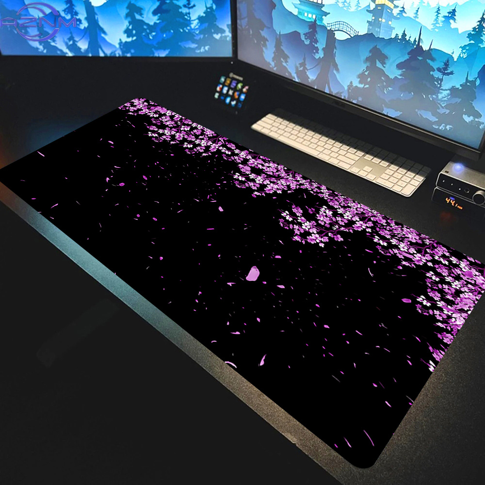 Kawaii Paarse Bloem Bureau Mat - Tradescantia Purple recensie en prijs